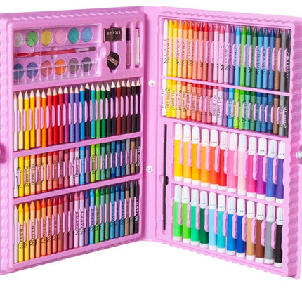 Malerkit i Kuffert – 168 Elementer til Kreativitet og Sjov