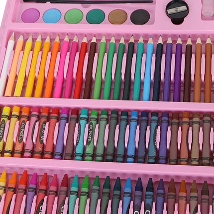 Malerkit i Kuffert – 168 Elementer til Kreativitet og Sjov