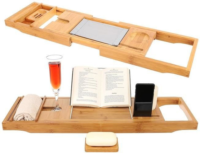 Badehylde i Bambus - Skab Dit Eget Hjemmespa