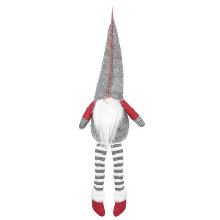 Grå Siddegnom - Unik Dekoration til Dit Hjem