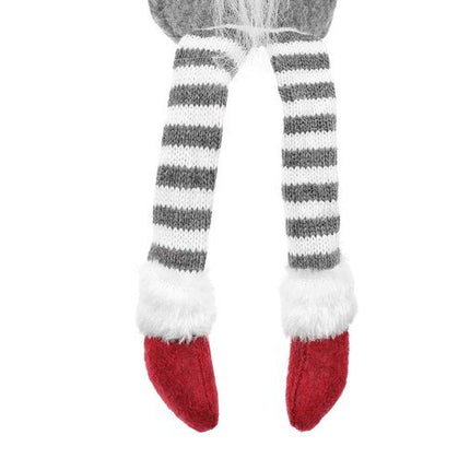 Grå Siddegnom - Unik Dekoration til Dit Hjem