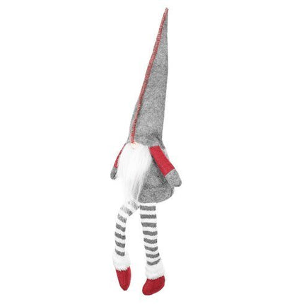 Grå Siddegnom - Unik Dekoration til Dit Hjem