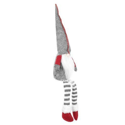 Grå Siddegnom - Unik Dekoration til Dit Hjem