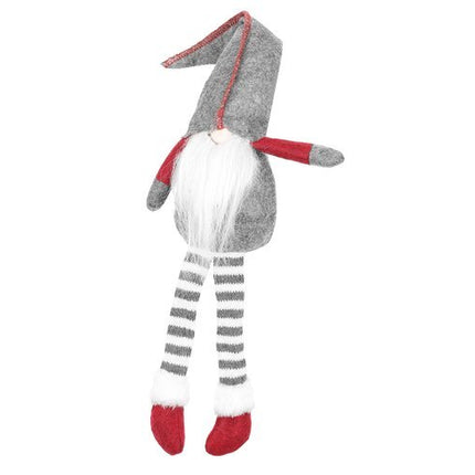 Grå Siddegnom - Unik Dekoration til Dit Hjem