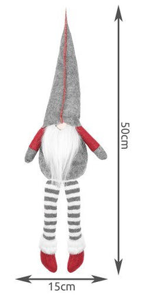 Grå Siddegnom - Unik Dekoration til Dit Hjem