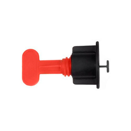 Flisejusteringssystem - 50 Clips med Nøgle til Nem Fliselægning