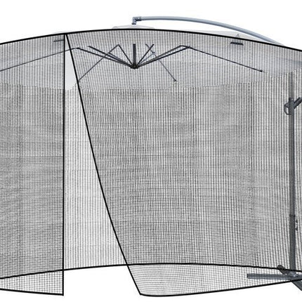 Myggenet til Parasol - Beskyt dig mod Insekter med 350 cm Diameter