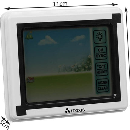 Vejrstation med Termometer og Hygrometer – Indendørs og Udendørs Måling