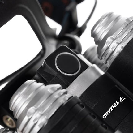 LED Hovedlampe med 5 x Cree T6 – Perfekt til Cykling og Udendørs Aktiviteter