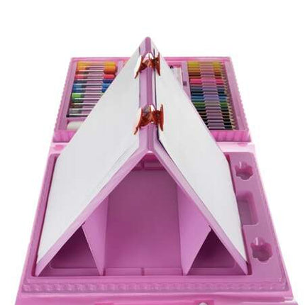 XXL Malersæt i Kuffert - 208 Elementer til Kreative Børn