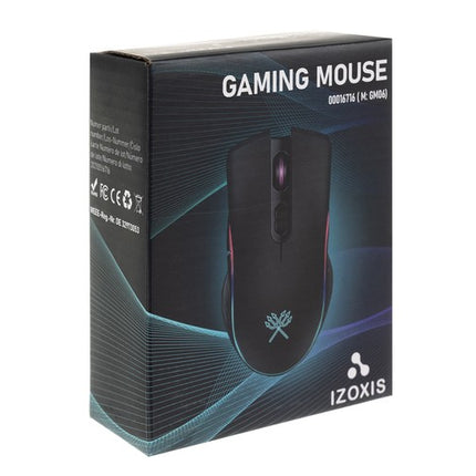 Ergonomisk Gaming Mus med LED Baggrundsbelysning – Hurtig og Præcis