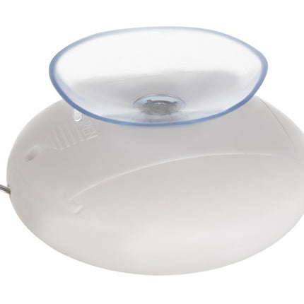 LED Snefnug i Glas - Smuk Dobbelt-Sidet Dekoration til Jul