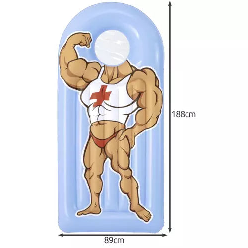Farverig Luftmadras - Komfortabel og Holdbar til Sommeren
