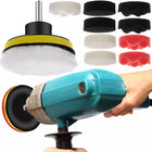 Poleringssvampe Sæt - 12 Elementer til Effektiv Bilpleje