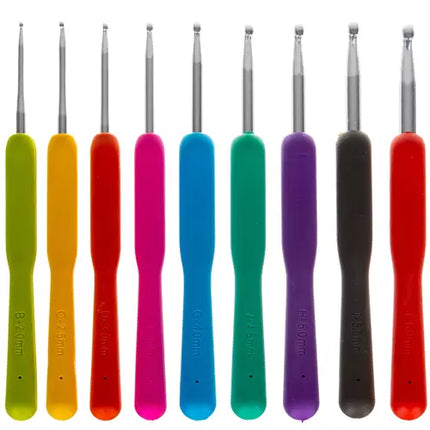 86-delt Hæklesæt med Etui – Perfekt til Begyndere og Øvede