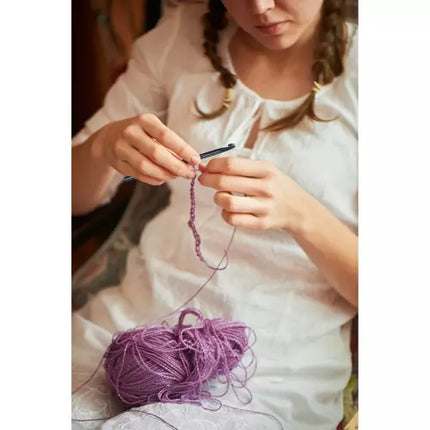 86-delt Hæklesæt med Etui – Perfekt til Begyndere og Øvede