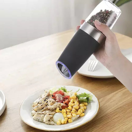 Elektrisk Gravity Kværn Sæt - Hurtig og Nem Krydring af Mad