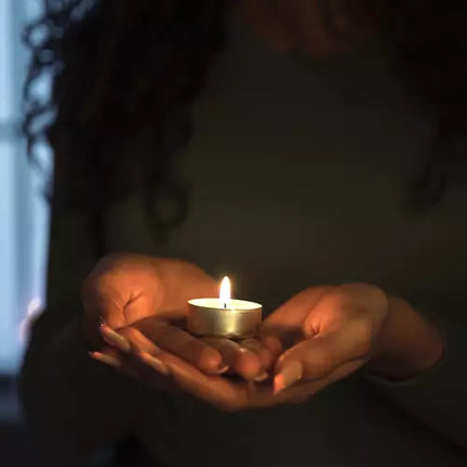 Tealights Sæt med 100 Stk – 3 Timer Brændetid til Hyggelige Aftener