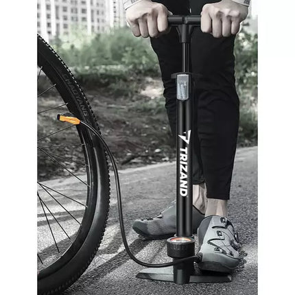 Fodpumpe med Manometer - Effektiv og Brugervenlig til Cykler og Bolde