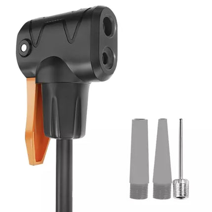 Fodpumpe med Manometer - Effektiv og Brugervenlig til Cykler og Bolde