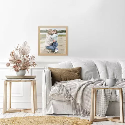 Pine Ramme til Diamant Maleri 30x30 cm – Holdbar og Elegant