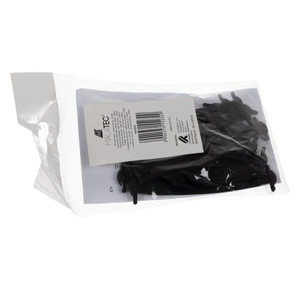 Elastiske Snørebånd uden Binding - 16 Stk. i Sort