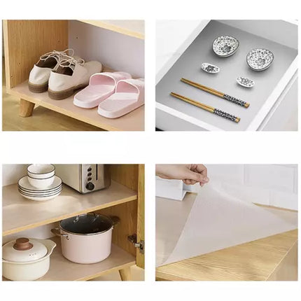 Anti-Slip Mat til Skabe og Skuffer – Beskytter og Forhindrer Krads