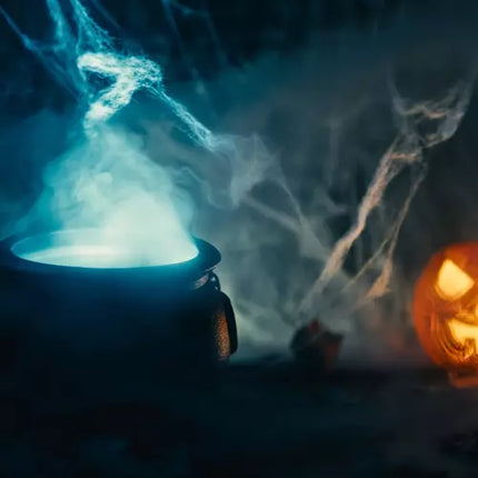 Kunstige Spindelvæv med 2 Spidser – Perfekt til Halloween Dekoration