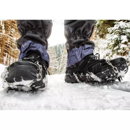 Skov- og Vinter Crampons til Cykelsko - Størrelse M (35-39) med 12 Tænder