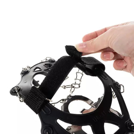 Skov- og Vinter Crampons til Cykelsko - Størrelse M (35-39) med 12 Tænder