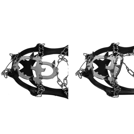 Skov- og Vinter Crampons til Cykelsko - Størrelse M (35-39) med 12 Tænder