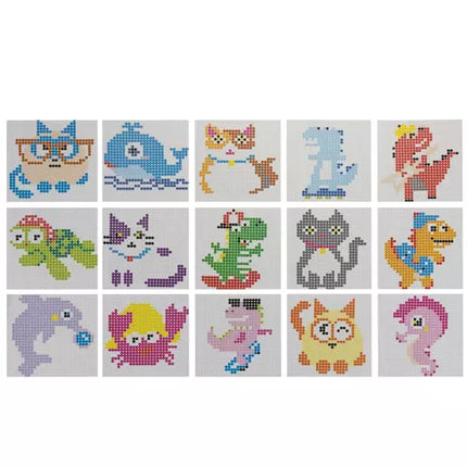 Stort Perlesæt XXL 6500 stk – Kreativ Leg med Farverige Perler