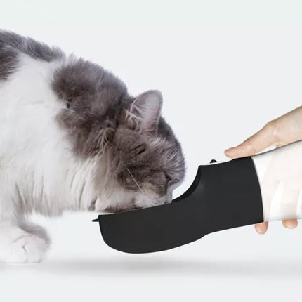 Praktisk Vandflaske med Skål til Hunde – Ideel til Gåture og Rejser