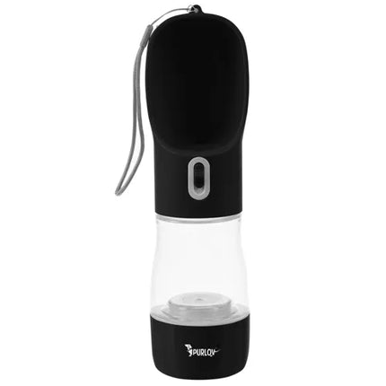 Praktisk Vandflaske med Skål til Hunde – Ideel til Gåture og Rejser