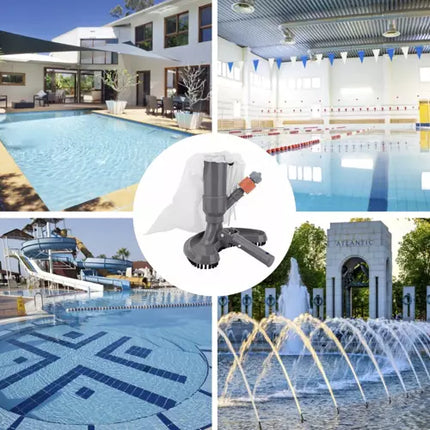 Effektiv Poolrenser med Vandtryk – Nem Rengøring af Poolbunden