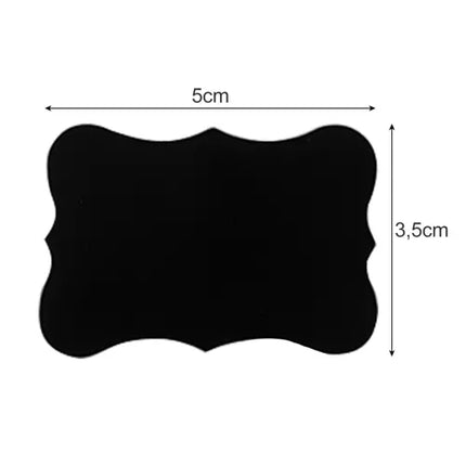 Selvklæbende Etiketter 24 stk. med Hvid Tusch – Perfekt til Organisering