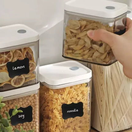 Selvklæbende Etiketter 24 stk. med Hvid Tusch – Perfekt til Organisering