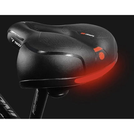 Komfortabel Cykelsæde med Ventilation og Vandtæt Cover