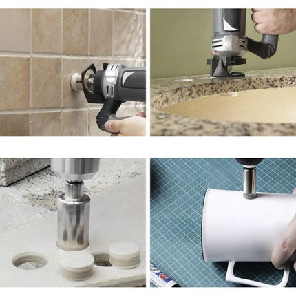 Diamant Hulbor 10-pak – Præcise og Holdbare til Keramik, Glas og Fliser