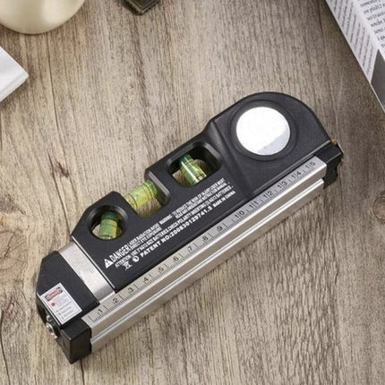 Laser Vandret Niveau med Målebånd 250 cm – Perfekt til Hjemmet og Professionelt Brug