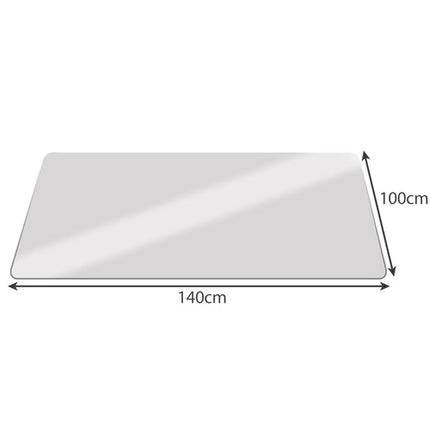 Beskyt Dit Gulv med Beskyttelsesmåtte 100x140 cm – Semi-Transparent og Holdbar