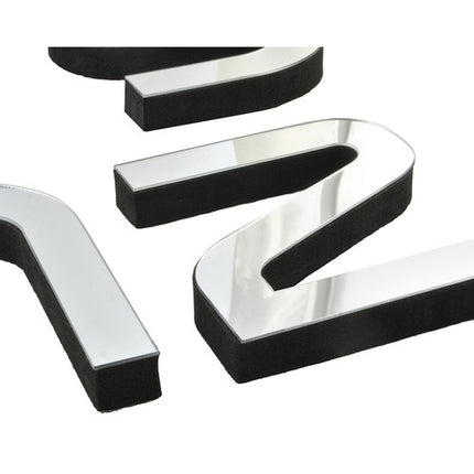 DIY Vægur med Spejleffekt – Justerbar Størrelse 60-130 cm