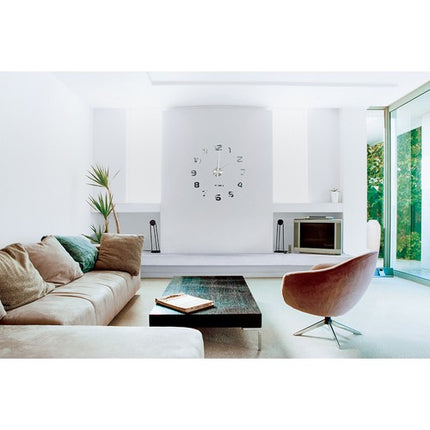 DIY Vægur med Spejleffekt – Justerbar Størrelse 60-130 cm