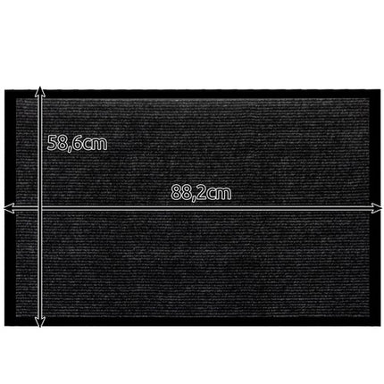DOOR MATT - Antiskrid Dørmåtte til Indendørs og Udendørs Brug