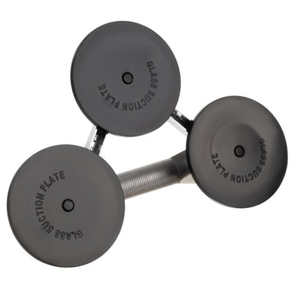 Aluminium Sugekop med 3 Gummifødder – 150 kg Belastning