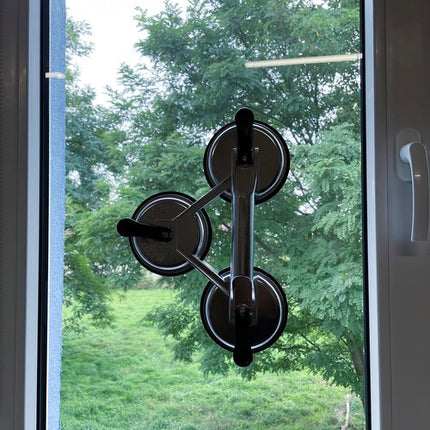 Aluminium Sugekop med 3 Gummifødder – 150 kg Belastning