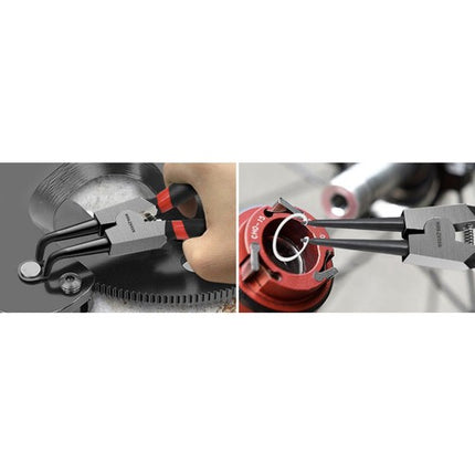 Ringværktøj Sæt - 4 Stk. Pincetter til Nem Montering og Fjernelse