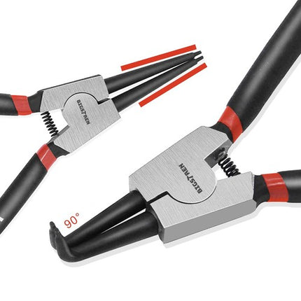 Ringværktøj Sæt - 4 Stk. Pincetter til Nem Montering og Fjernelse