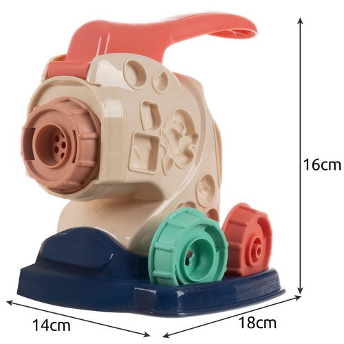 Stor Pasta Juicer med 10 Farver Plastelægn – Kreativ Leg for Børn