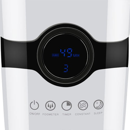 Ultrasonisk Luftfugter med Ionisering 4L + 3 Duftolier – Frisk og Sund Luft